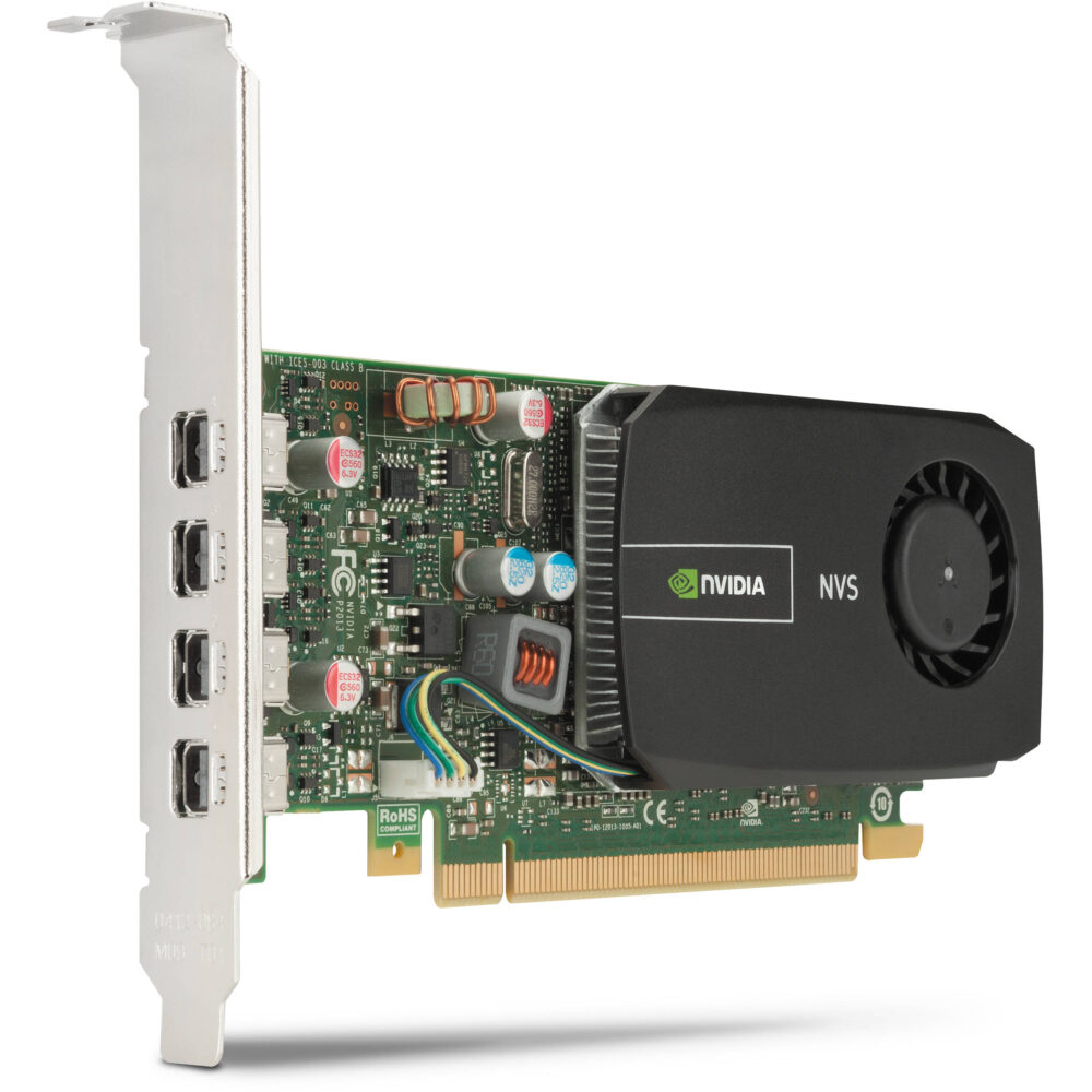Nvidia NVS 510 4 x mini Displayport graphics card
