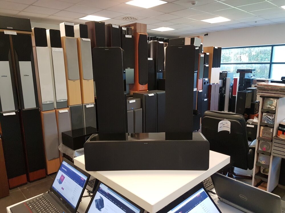 Tangent EVO E5L + E5C wall-mount speakers