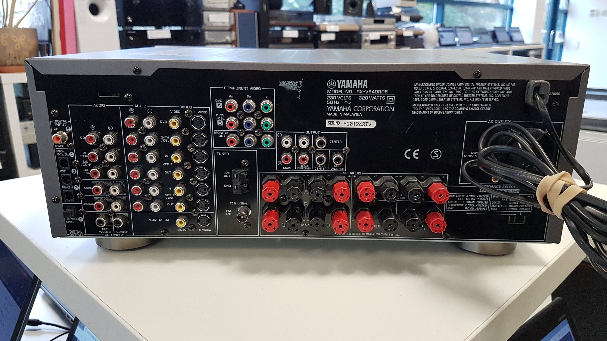 rx center monitor audio