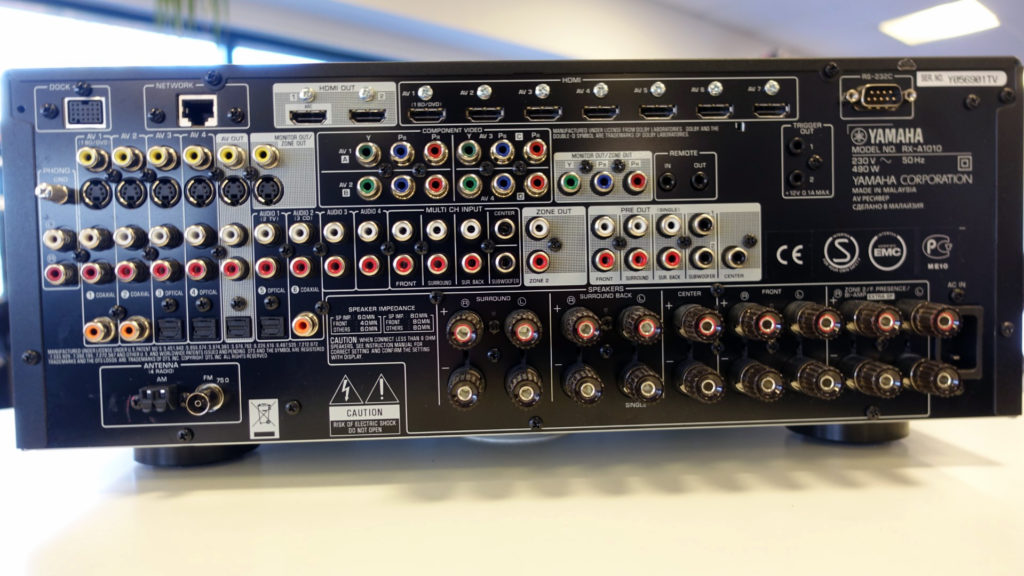7.2 home cinema receiver Yamaha RXA1010 Elektroonika24