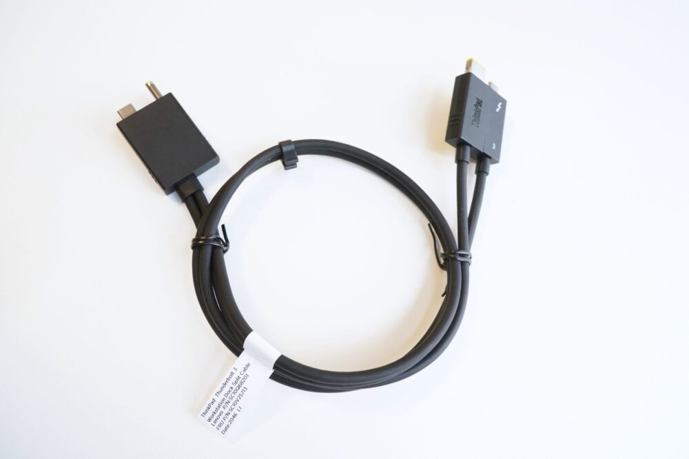 Lenovo ThinkPad TBT3 WS split cable 0.7m